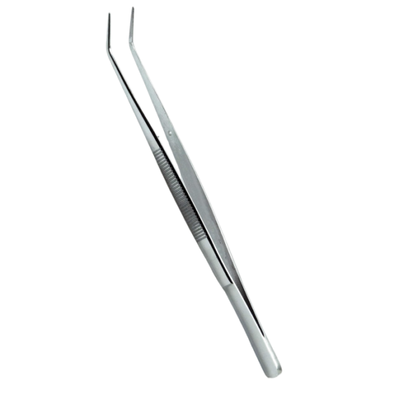 Alis Stainless Steel Slant Tip Tweezer - Image 2